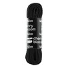 Cherry Blossom Footwear Flat Shoelaces, Black, 140 UK
