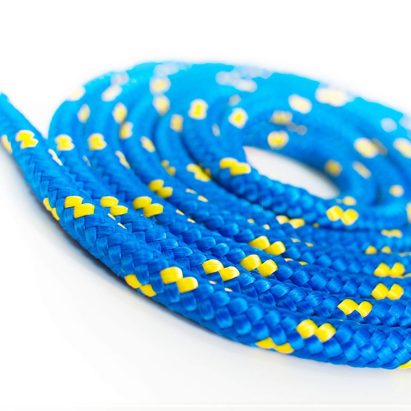 DQ-PP Polypropylene rope, 5 mm, 20 m, blue, load capacity