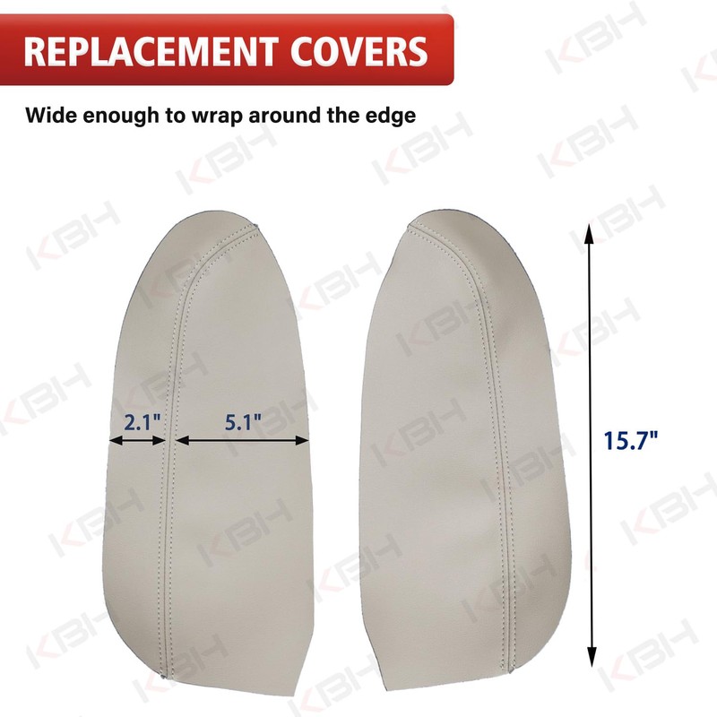 KBH Front Door Panel Armrest Replacement Cover for Acura RDX