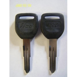 Isuzu Rodeo Plastic Head Key Blanks QTY 2