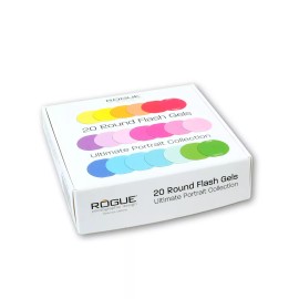 Rogue Round Flash 20 Gel Kit - Ultimate Portrait Collection (Magnetic Modifier)