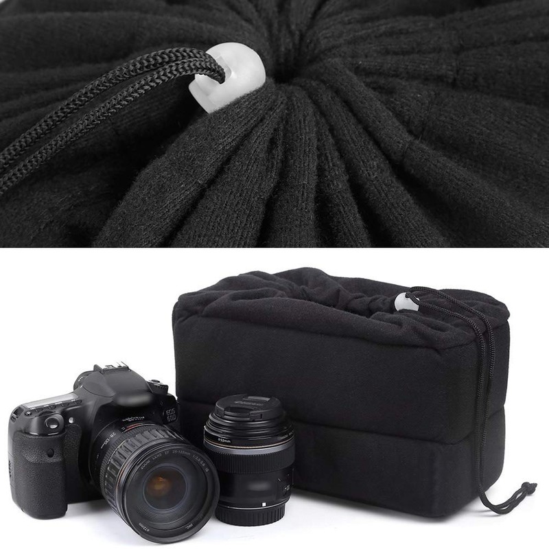 Koolertron Padded DSLR Camera Insert Shockproof Camera Bag Insert Camera