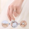Pack of 24 Ring Reducers Invisible Ring Size Adjuster Rings