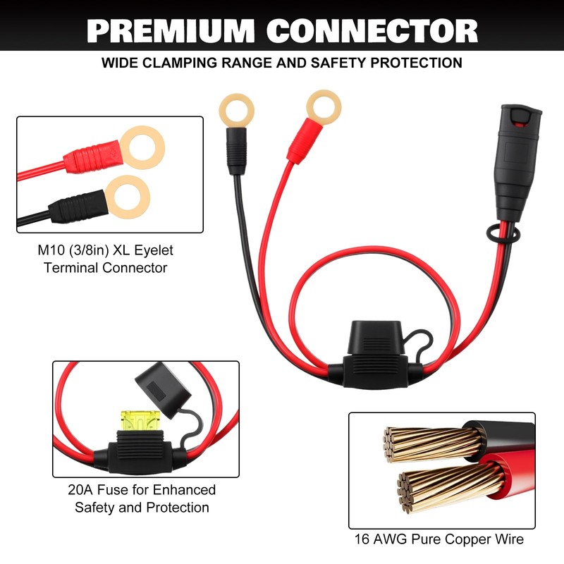 Relaxweex 4 Pack Wires Harness Compatible with GC008 GC002 X-Connect