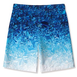 NEWISTAR Swimming Trunks Boys 3D Print Quick Drying Swimming Shorts with Mesh Lining Summer Beach Shorts Swimming Trunks Children 8-16 Years, style2, 12-14 years