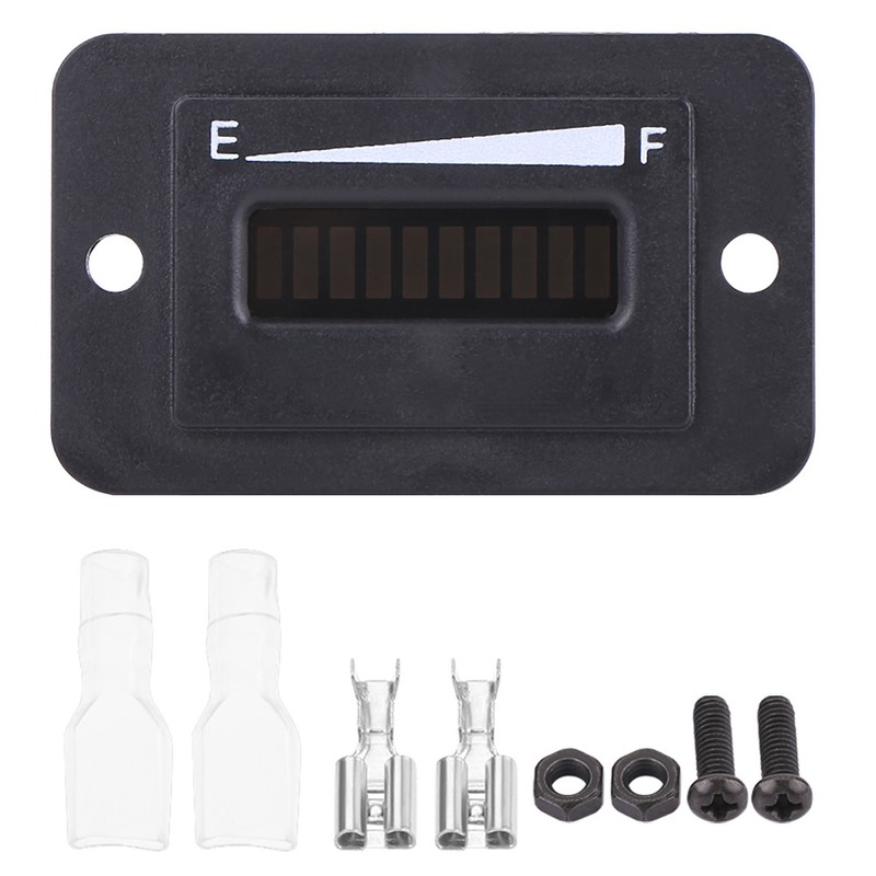 36V LED Digital Battery Indicator Meter Gauge for Golf Cart