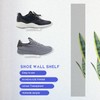 Littlecatch Floating Shoe Display Shelves for Wall Mount Set of
