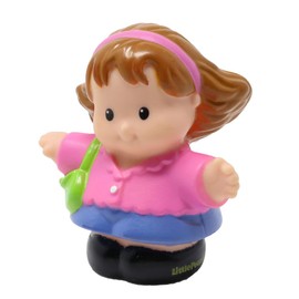 Ersatzteil für Fisher-Price Little People Sweet Sounds Puppenhaus Spielset 2309 – Ersatzfigur Mom Linda