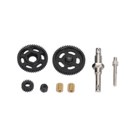 RC Transmission Gear Set Replacement Heavy Duty Steel Gearbox Gear for Axial SCX24 1/24 RC Crawler Car