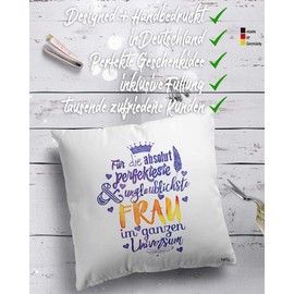 StyloTex Decorative Cushion for the Absolute Perfekteste Woman