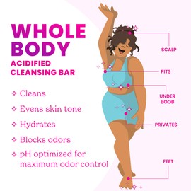 Lume Lume Acidified Body Cleansing Bar - 24 Hour Odor Control - Removes Odor Better Than Soap - Moisturizing - No SLS or Parabens - OB/GYN Developed - 8.5 Ounce, 3 Pack (Tangerine, Lavender, & Unscented)