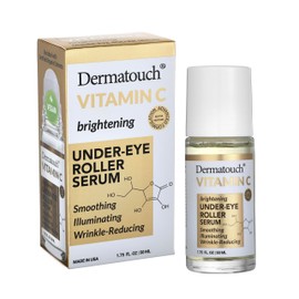 Dermatouch Vitamin C Brightening Under-Eye Roller, 1.6 oz - Made in USA