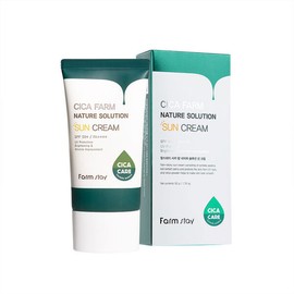 Farm Stay Cica Farm Nature Solution Sun Cream 50g / 팜스테이 시카 팜 네이쳐 솔루션 선크림 50g