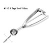 Fayomir Mini Cookie Scoop, 1 Teaspoon Cookie dough Scoop, Melon
