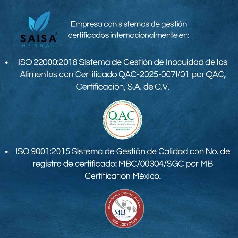 Hierba De Cabra En Celo Saisa 120 Cpsulas 60 G