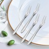 24 Pcs Dessert Forks,5.1 InchStainless Steel Mini Salad Fruit Fork