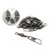 Orurdo qb500178a01n0 Fishing Tackle Snaps with Snaps Set of 50