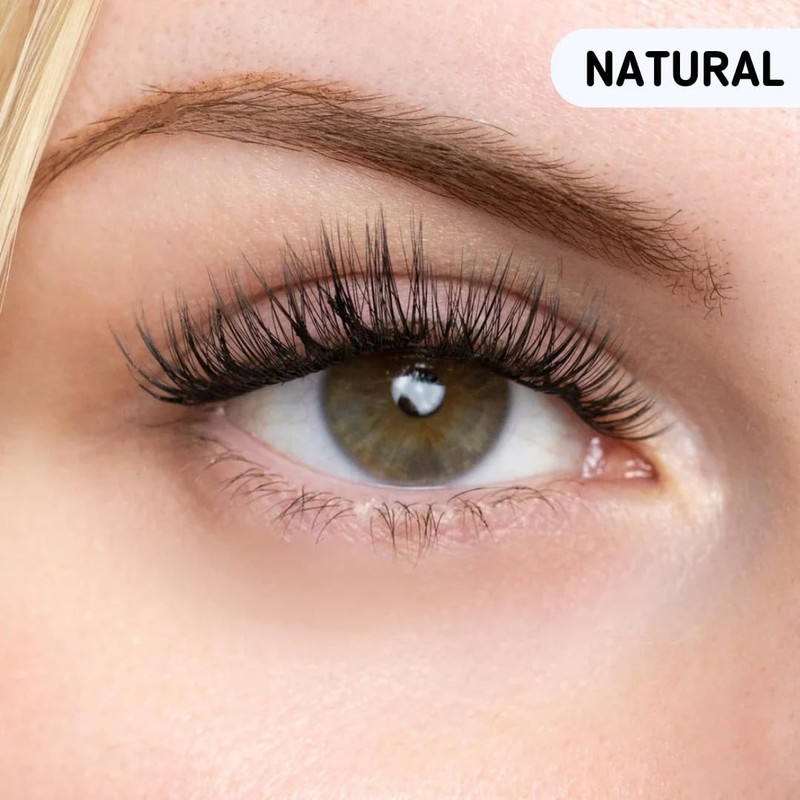 XILIWUS Blisora Magnetic Lashes, Blisdora Original Sandwich Lashes, Reusable Magnetic
