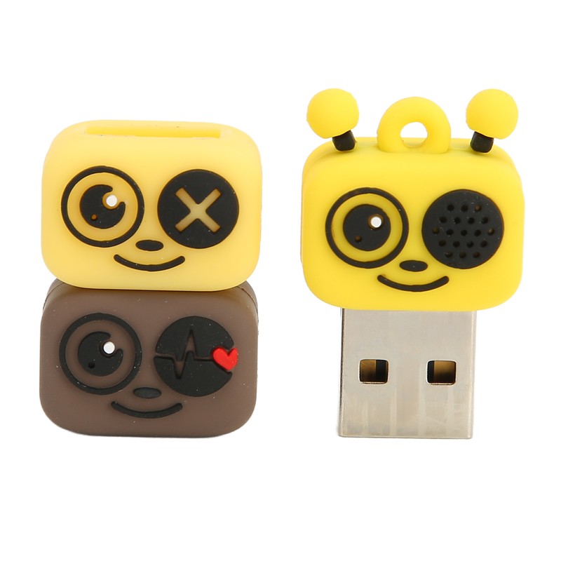 Flash Drive PVC Cartoon Bee Style USB 2.0 Standard Hot
