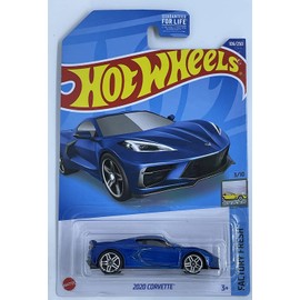 Hot Wheels 2022-2020 Corvette - Factory Fresh 3/10 - Azul