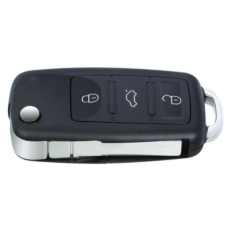 KEYECU for Volkswagen Beetle Eos Jetta Passat 2012-2018 Flip Remote