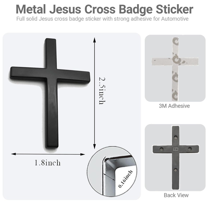 Rxwstt 2PCS Mixed Matte Black & Polished Silver Solid Metal