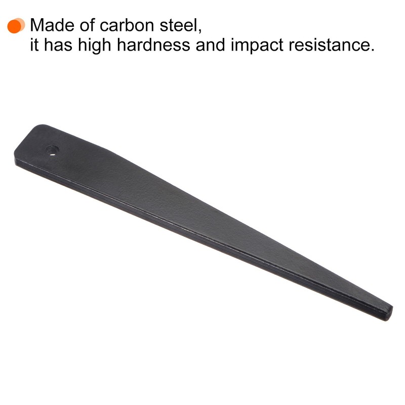 sourcing map 2PCS Morse Taper Drift Key 190mm Carbon Steel
