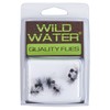 Wild Water Fly Fishing Black Winged Ant Dry Flies, Size 12, Qty. 6 for Trout, Panfish and Other Lake & River Fish