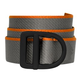 Bison Designs 547GRO XL Delta Belt, Graphite Orange, 46"