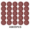 MAXXT 225mm Drywall Sander Sandpaper #40 25Pcs Hook & Loop
