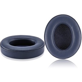 Studio 2/3 Replacement Earpads, JARMOR Memory Foam Ear Cushion Pads Cover for Beats Studio 2.0 Wired/Wireless B0500 / B0501 & Studio 3.0 Over Ear Headphones by Dr. Dre ONLY (Navy Blue)