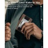HITTIONA Mens Wallets Leather with POP UP Card Holder Wallet