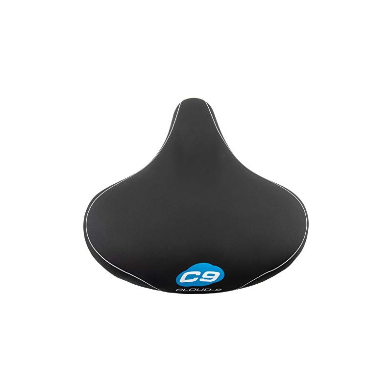 Sunlite Cloud-9 Bicycle Suspension Cruiser Saddle, Cruiser Gel, Tri-color Black