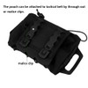 WoSporT Tactical Medical Molle First Aid Pouch Two Piece System