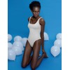 PUMIEY - Body para mujer, sin mangas, sin espalda, sin