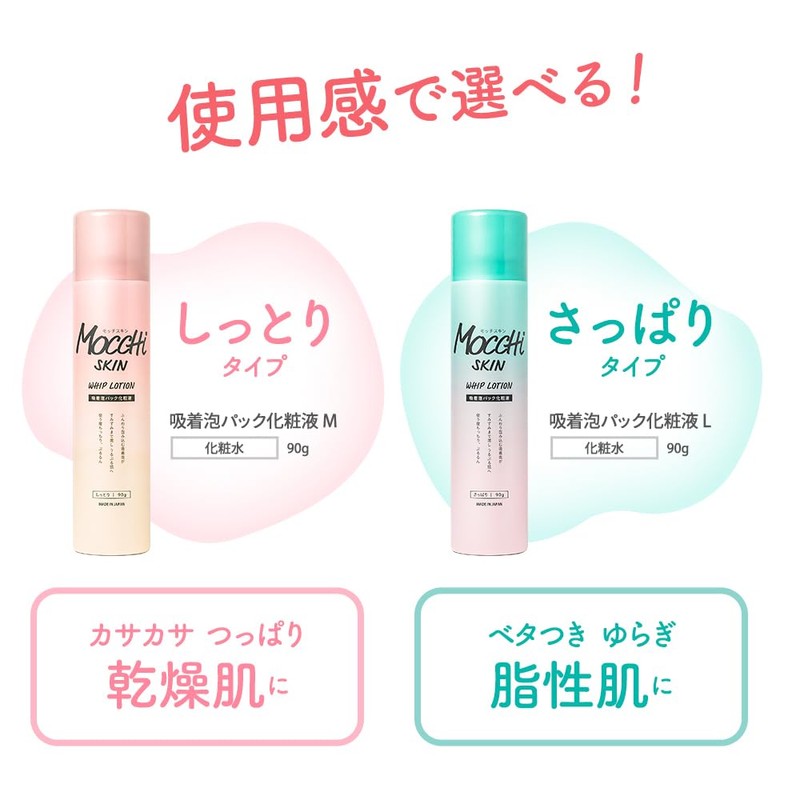 Mocchskin Adsorption Foam Pack Cosmetic Solution, High Concentration, Glutathione, Made
