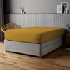Silentnight Supersoft Ochre Fitted Sheet - Cosy & Comfortable Delicate