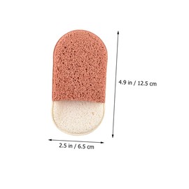 TOVINANNA Facial Deep Pore Cleansing and Exfoliating Sponge Gentle Makeup Remover and Skin Cleanser for All Skin Types for Daily Use and Gift Giving