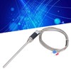 Temperature Sensor Waterproof Pt100 Thermistor Temp Probe for Measurement WZPT‑10