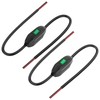 XMSJSIY Inline Cord Switch 12 V 24 V/3 A Toggle