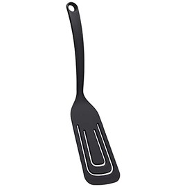 PEARL METAL BiT Action G-5004 Turner, Black, 12.8 x 2.7 x 2.6 inches (32.5 x 6.8 x 6 cm), Long and Flat Turner, Black