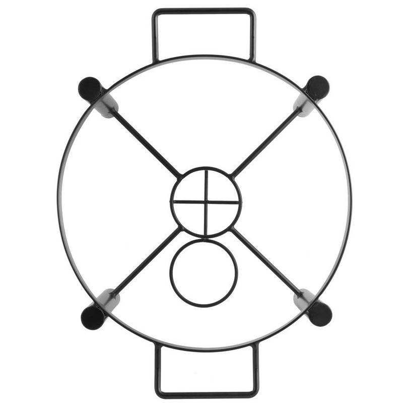 TableTop King Wrought Iron Pillar Round Chafer Stand