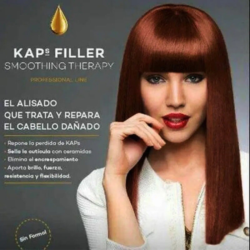 Salerm Kaps Filler Lisos Perfectos Con Keratinas Y Ceramidas