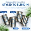 bzyoo Nesting Stainless Steel Camping Cup Set with Hook –
