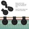 50 Pack Shade Cloth Heavy Duty Lock Grip Greenhouse Shade