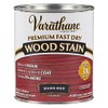 Premium Fast Dry Wood Stain, Quart, Barn Red - New
