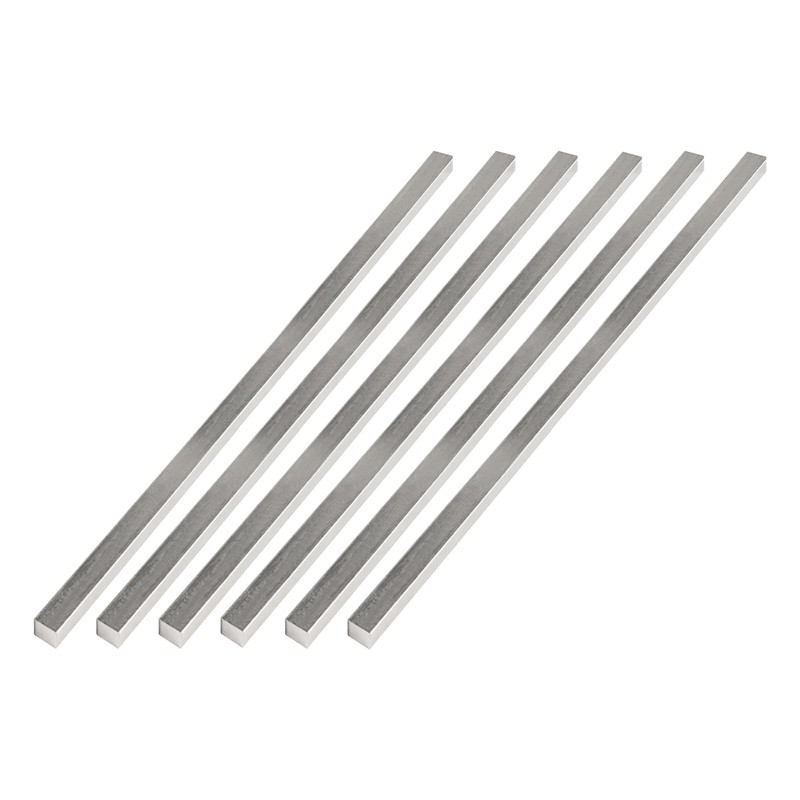 6 pieces stainless steel square bar 6 x 6 x