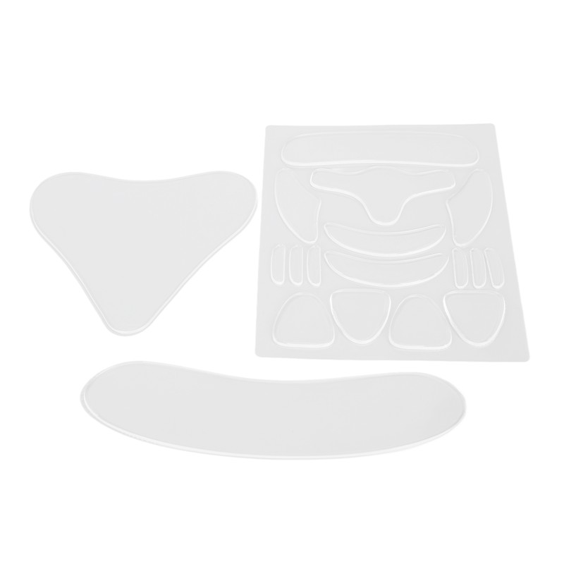 18pcs Reusable Wrinkle Pad Silicone Soft Portable Forehead Face Neck