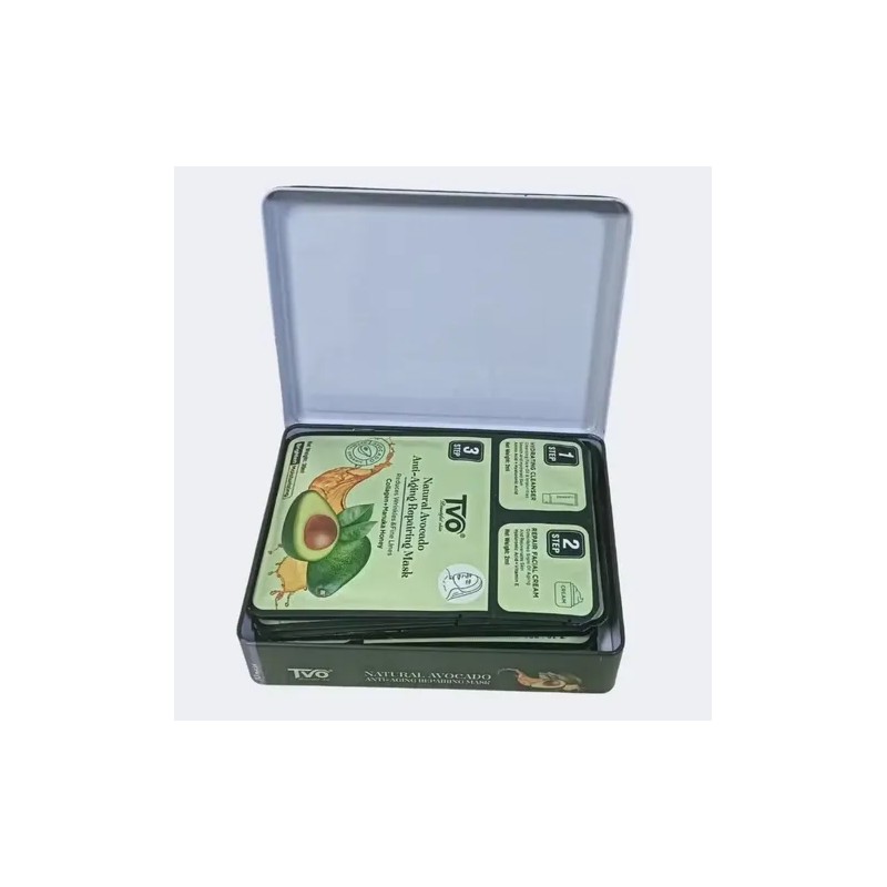 Mascarilla Reparadora Antiedad De Aguacate Natural Tvo 10pcs