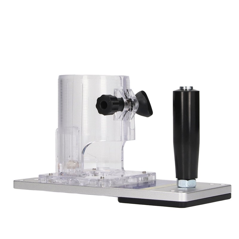 Woodworking Trimmer Router Base Plastic Transparent Standard Professional Woodworking Trimmer